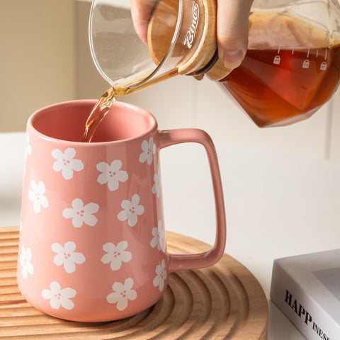 TaoTaojarvie ceramic mug is dishwasher-safe for easy cleaning.