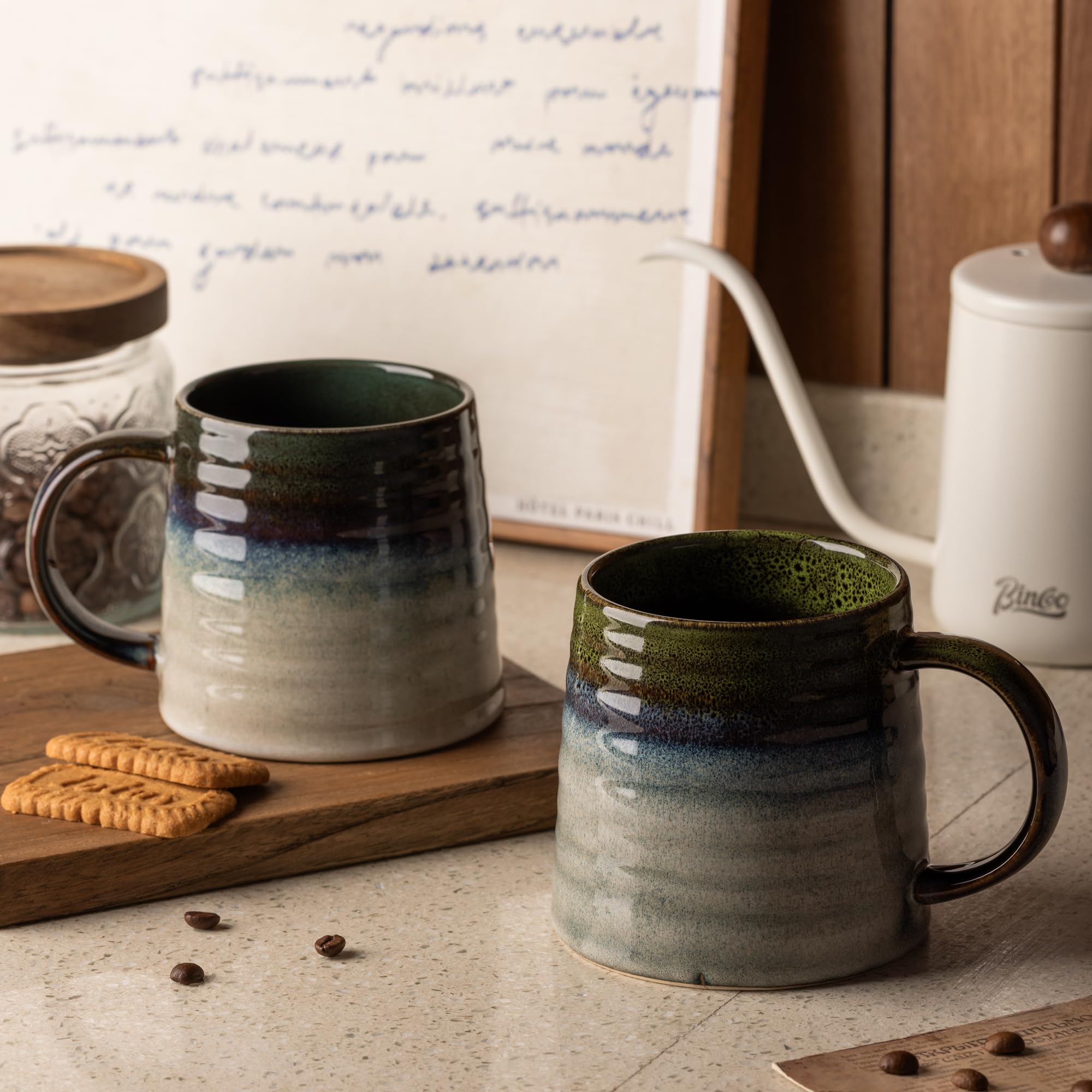 TaoTaojarvie kitchen decor mug enhances table setting