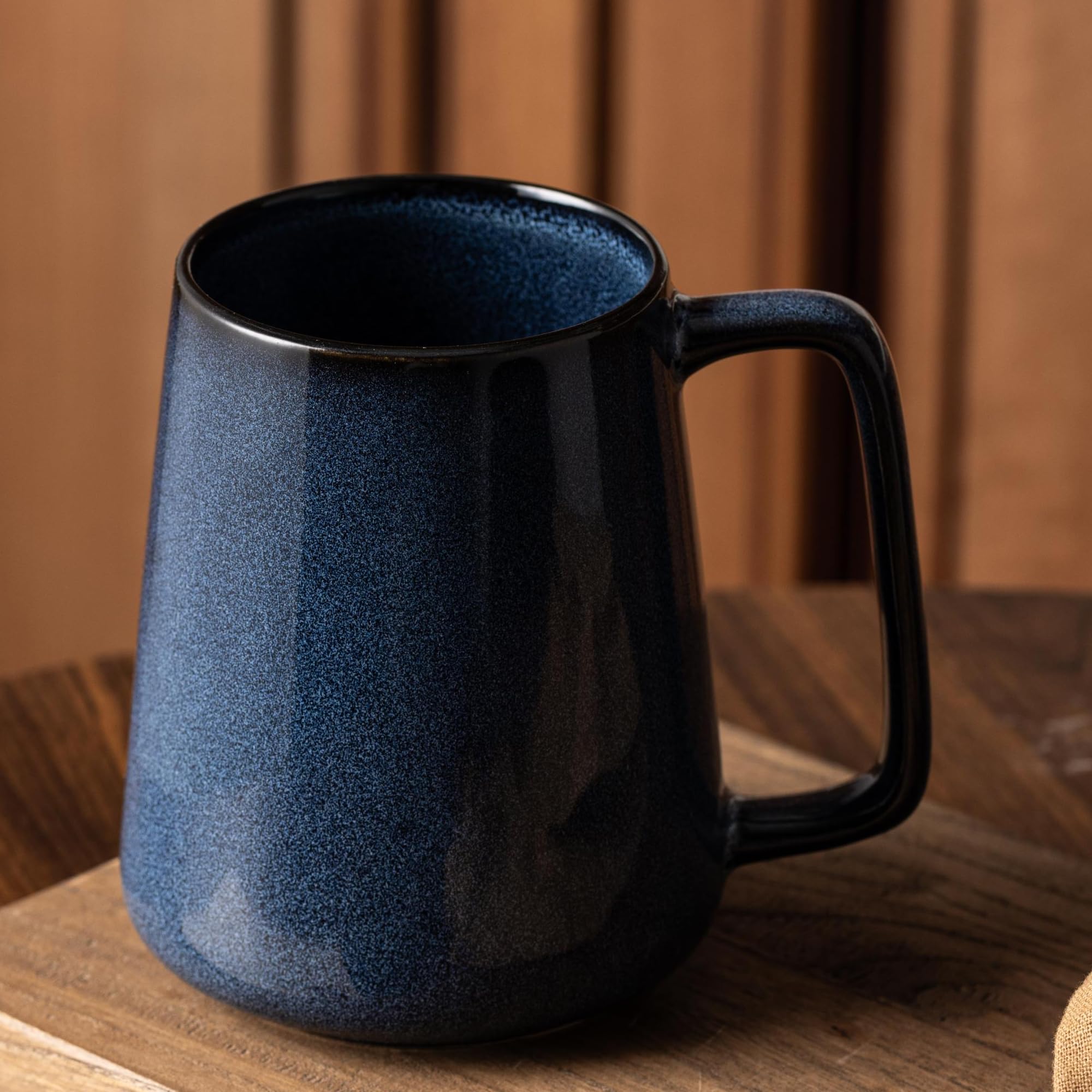 TaoTaojarvie table decoration idea featuring starry blue mug at a party setting.