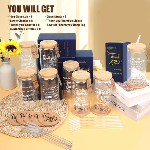 TAOZIM gift box with hanging cards and coasters adds premium presentation