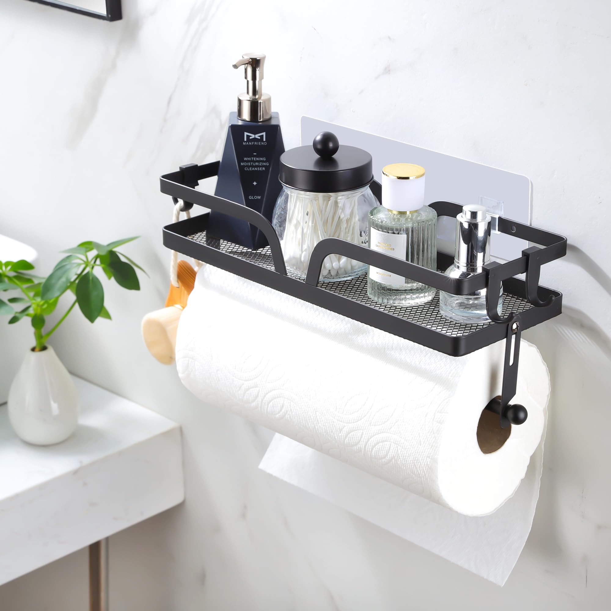 Taozun self-adhesive installation demonstrates easy wall mounting.