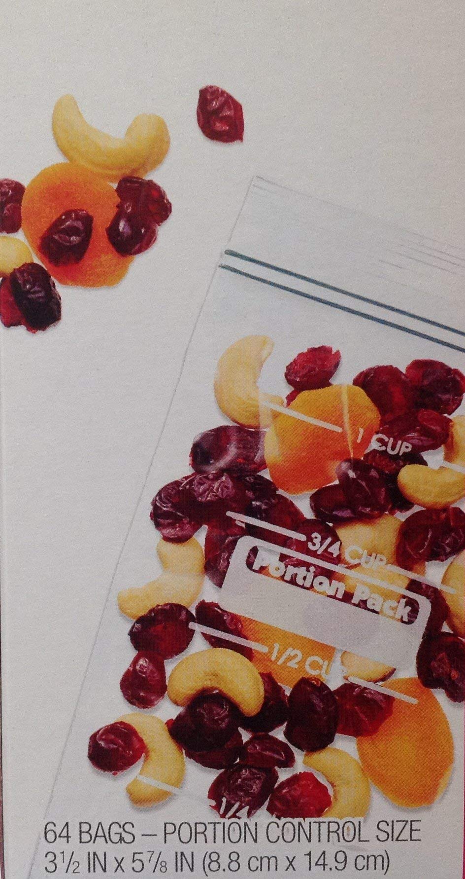 TARGET Portion Control Snack Bags closeup ideal for on-the-go portions