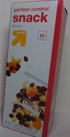 TARGET Portion Control Snack Bags pack shot showing BPA-free storage for organized portions