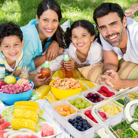 TAROSE Snackle Box ideal for fridge vegetables and fruit storage.