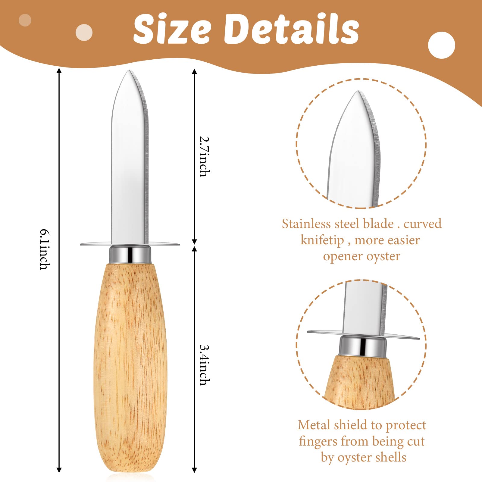 Tarpop oyster shucking kit packaging shown, ready for gifting or party prep