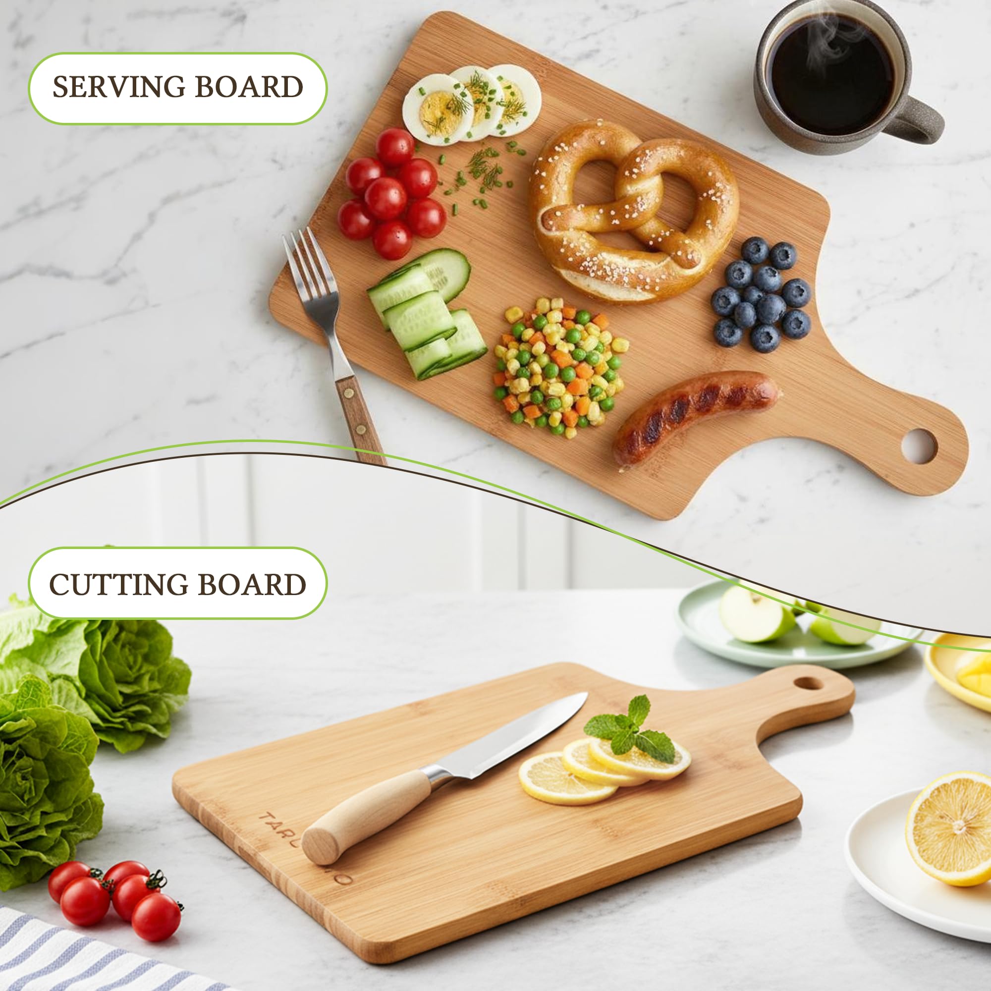 Tarunmo charcuterie boards set up for entertaining cheese and fruit