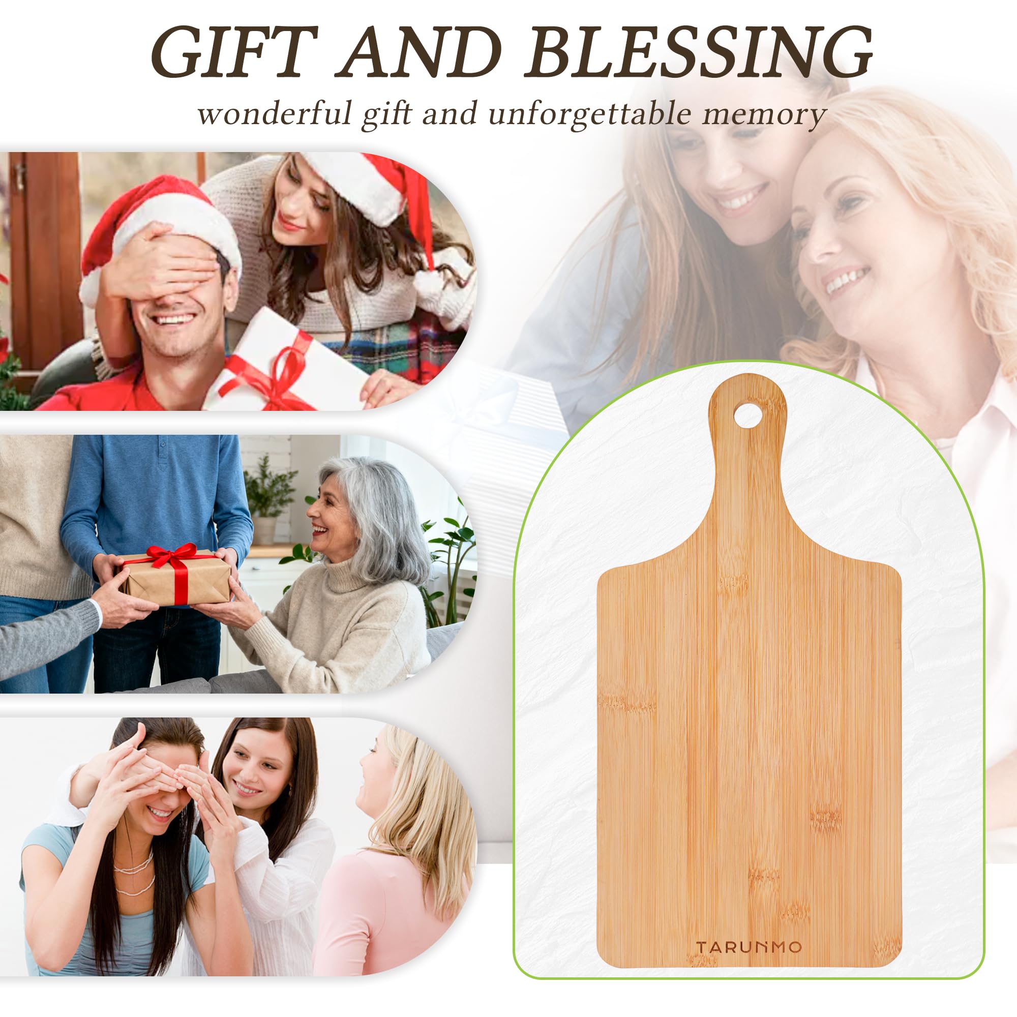 Tarunmo bamboo boards ideal for fruit and snack presentation