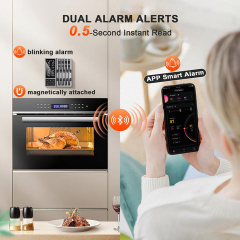 TASTYTI 0.5 second readout delivers fast, precise temps.