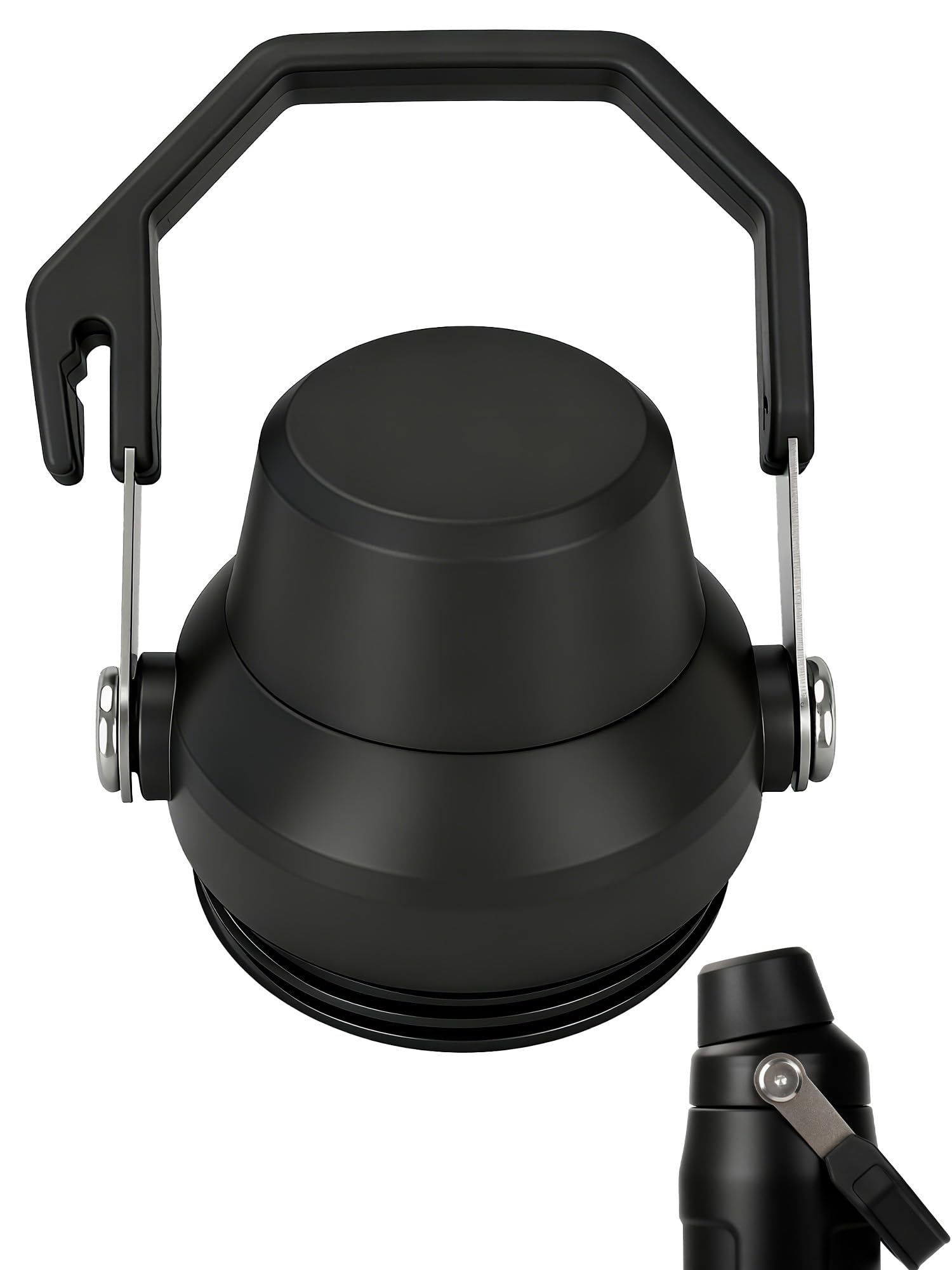 Tatamy Stanley IceFlow lid 16oz front view shows secure fit and spill protection.