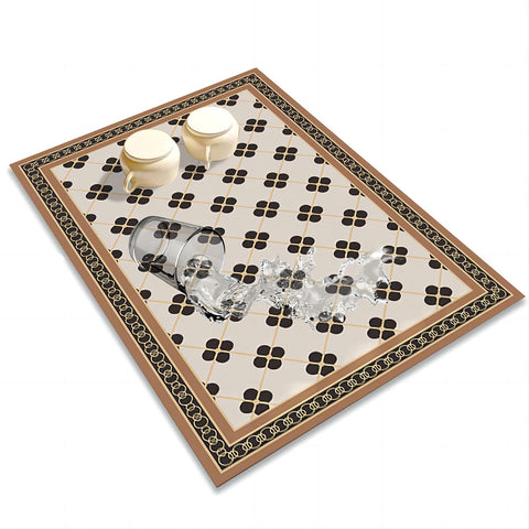 Tatibana dish drying mat demonstrates quick-dry under rack