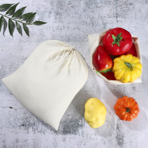 Tatuo cotton bread bags for homemade loaves keeping crusts fresh.