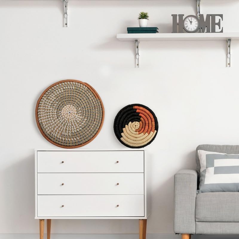 Tatuo hanging baskets provide stylish storage and wall decor options.