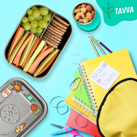 TAVVA freezer-safe bento ideal for prepped meals.