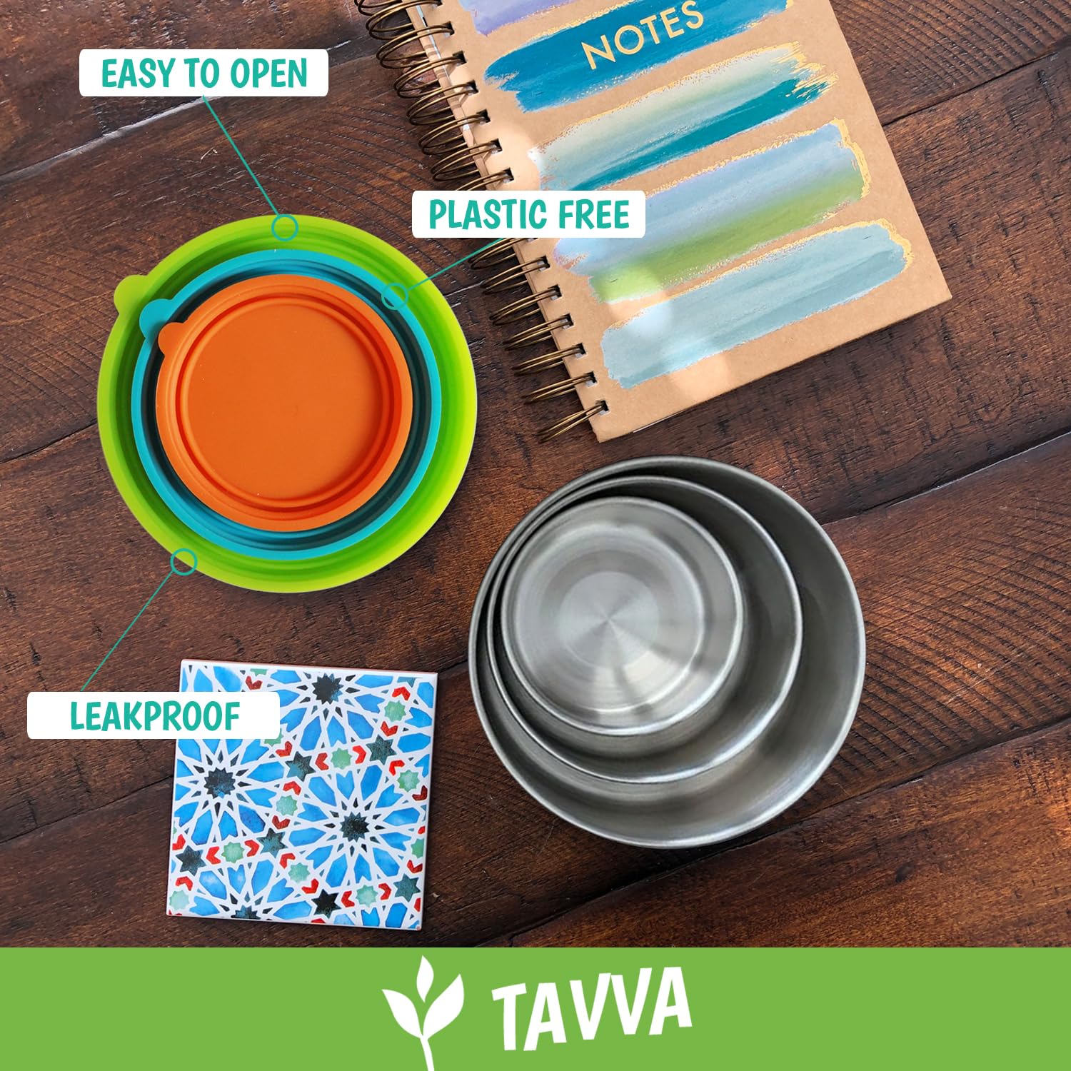 TAVVA kid snack pack for school or picnic, keeps snacks organized