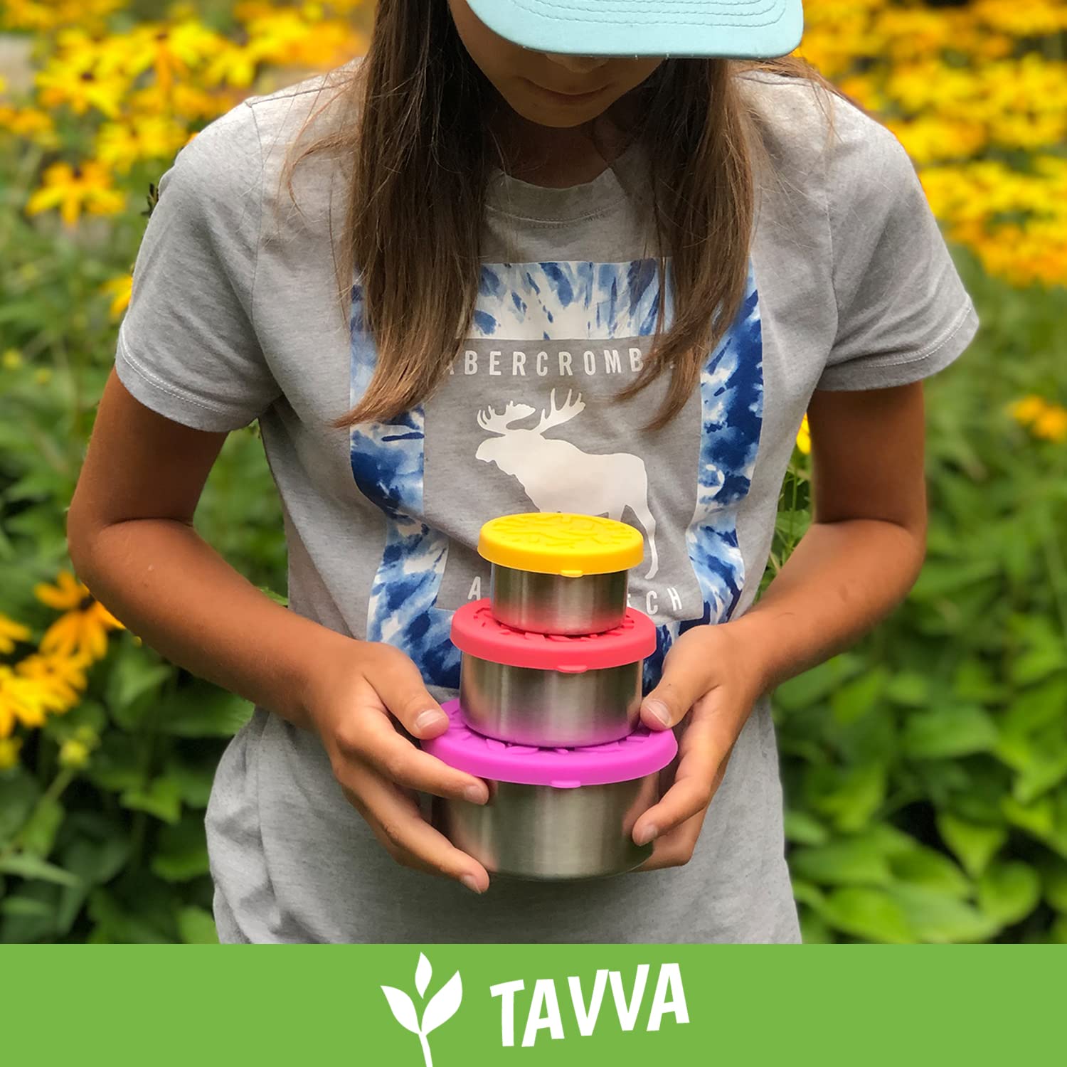 TAVVA 3oz container for fruits and vegetables in a compact size