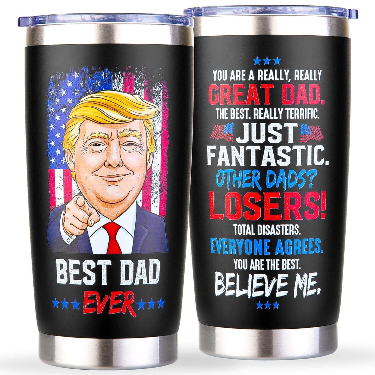 Tawazi best-dad-ever cup for Father Day gift idea