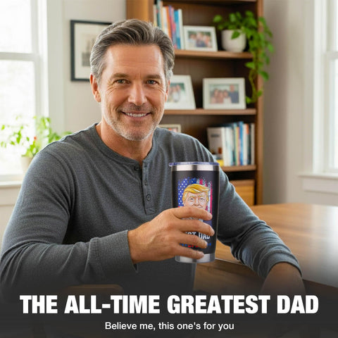 Tawazi dad gift cup shown in a gift-ready setting
