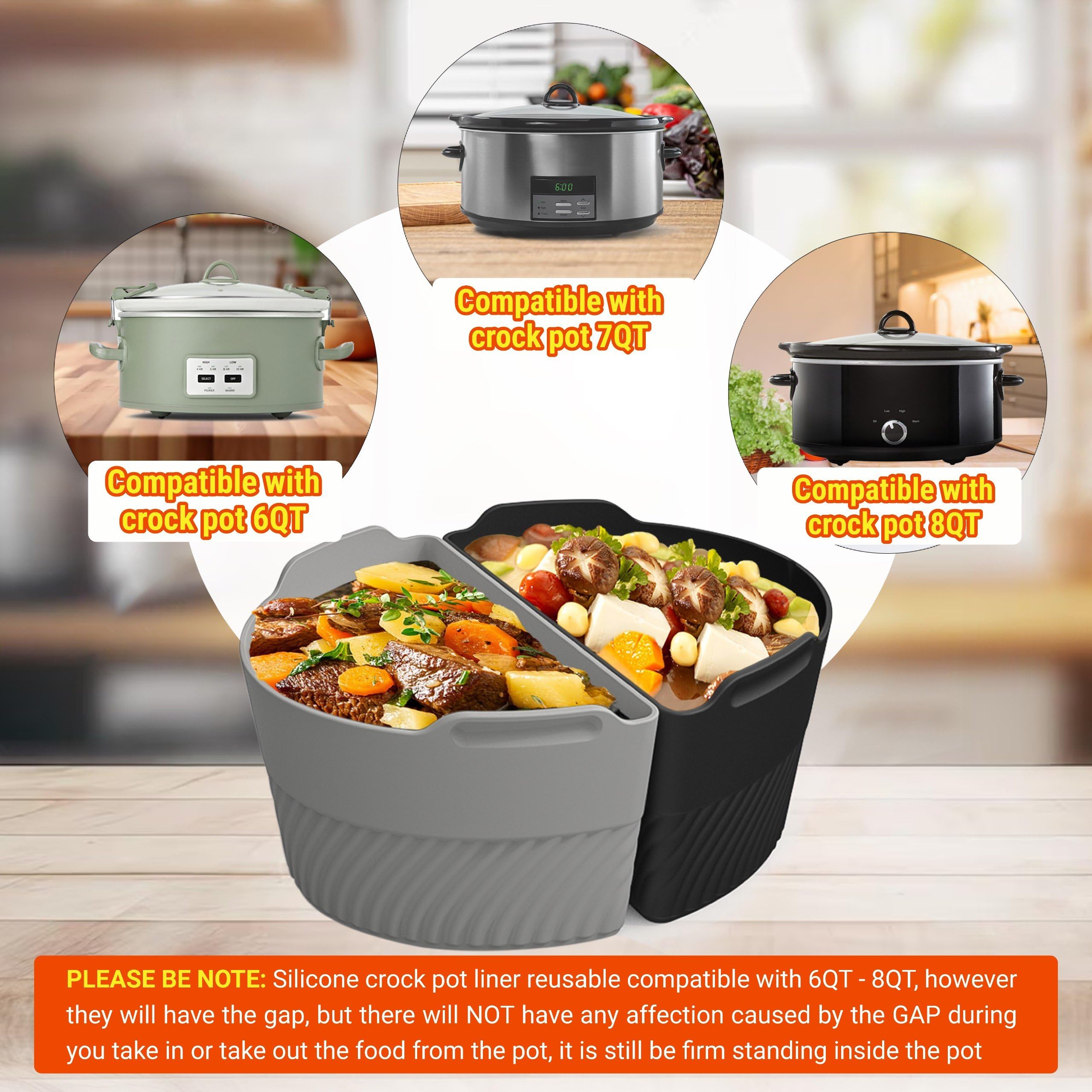 TAYDOIBAN dual-meal divider keeps flavors separate while saving time in the kitchen.