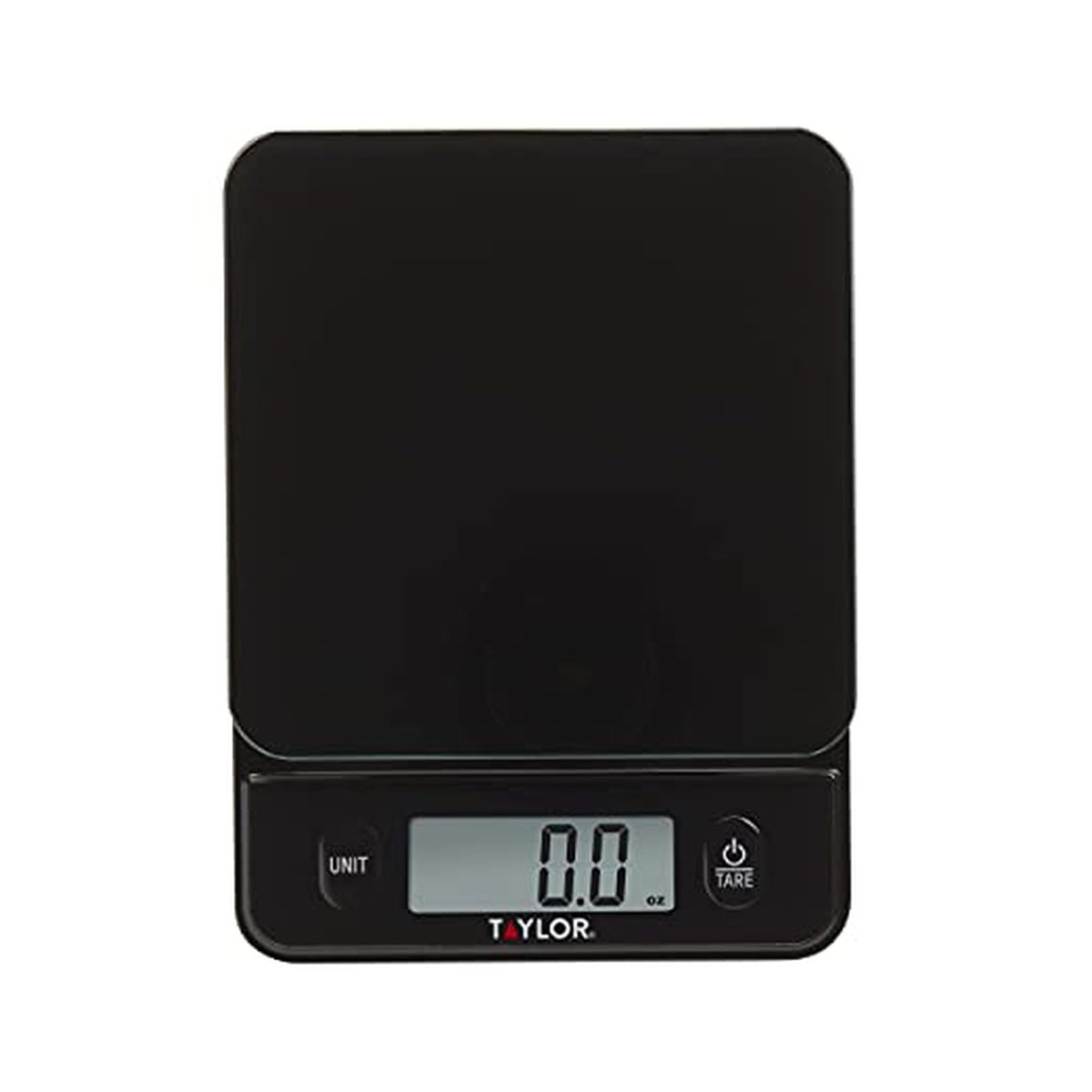 Taylor Glass Top Scale front view showing a sleek, precise kitchen tool for portioning