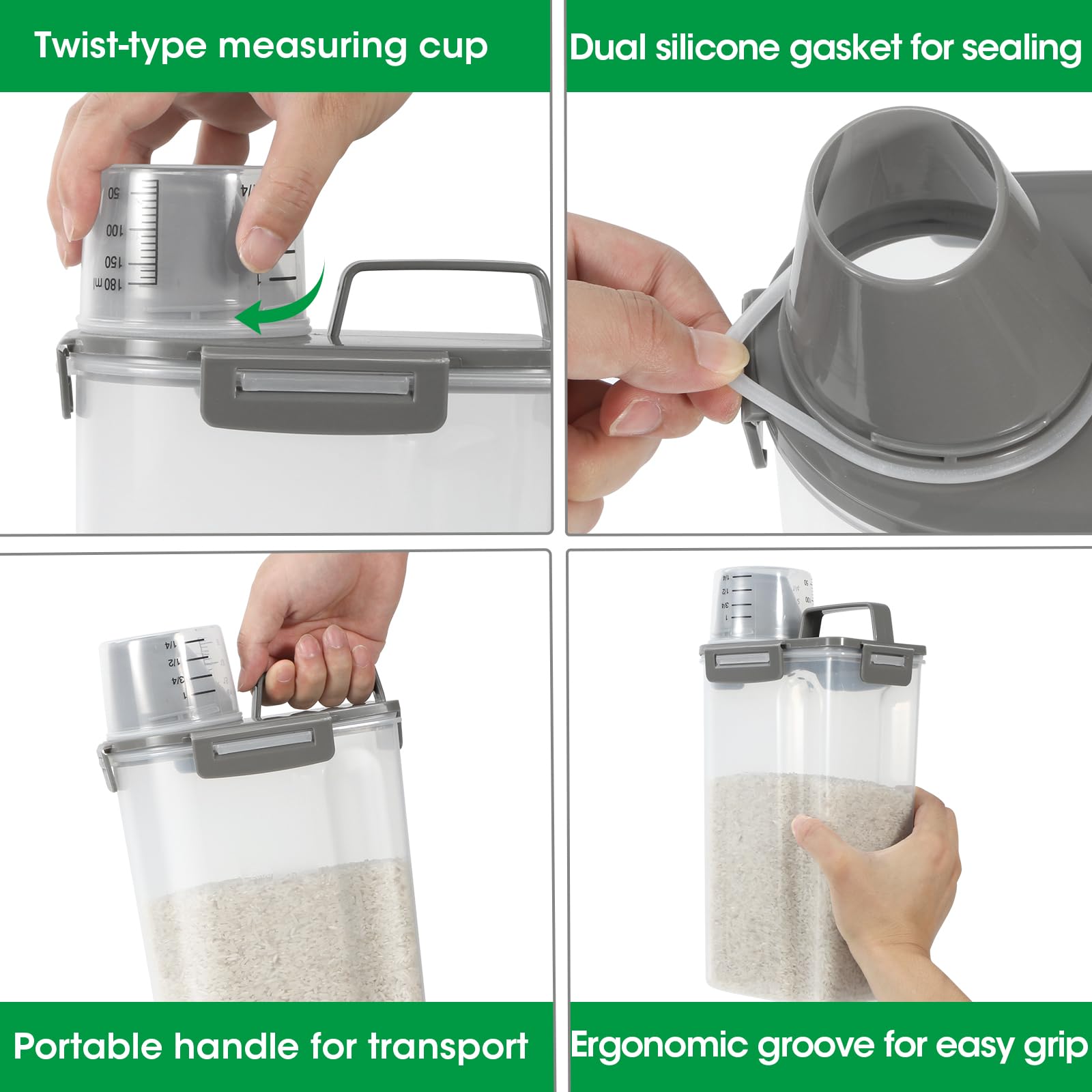 TBMax clear storage lets you see contents at a glance.