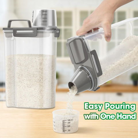TBMax easy-pouring spout enables mess-free, quick servings.