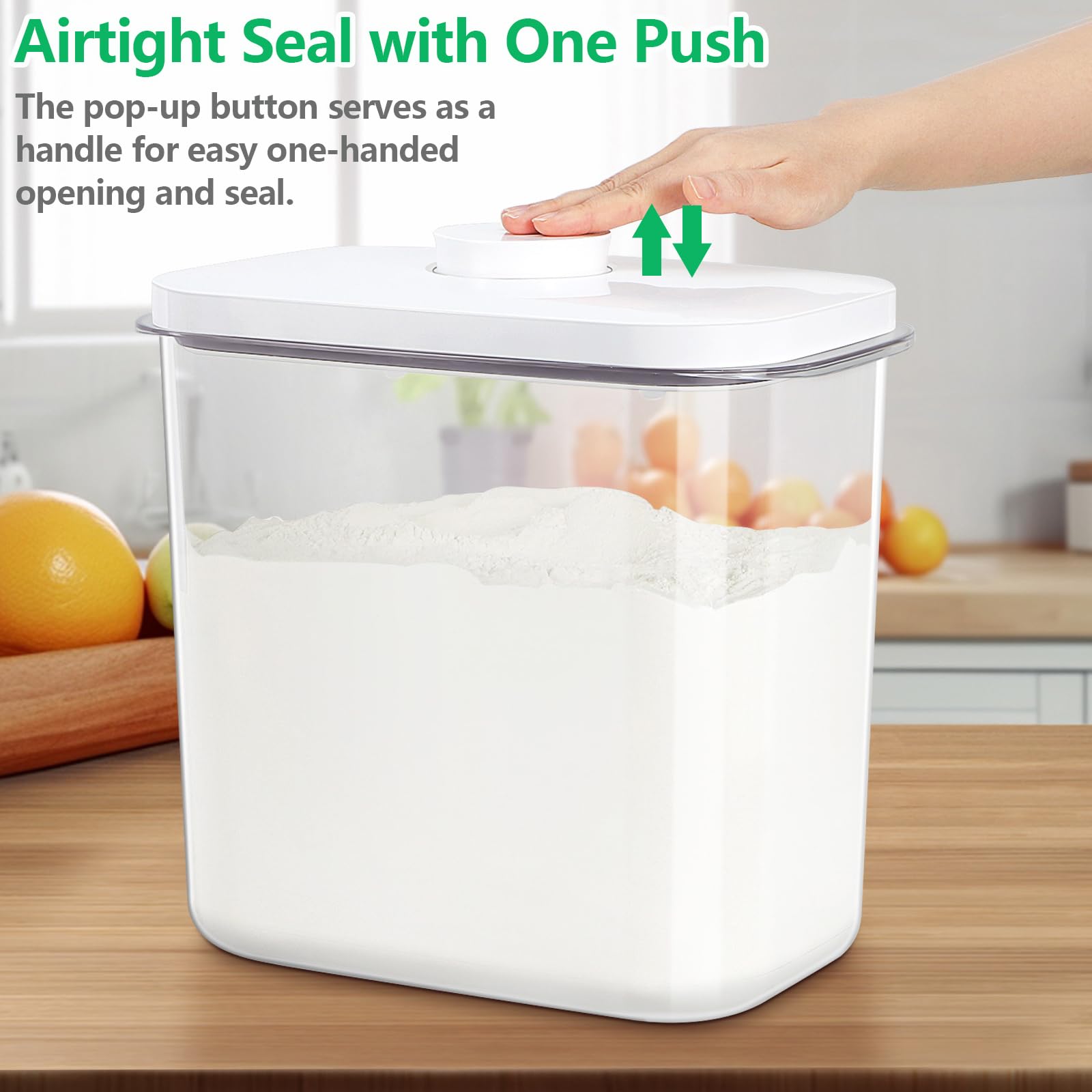TBMAXS easy-carry handles help transport a full container with ease.