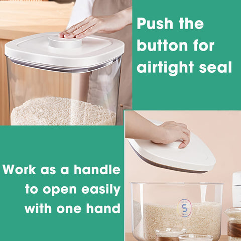 TBMAXS push-button lid offers one-handed opening and sealing