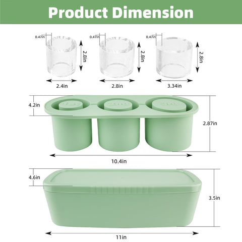 TCamp ice mold dishwasher-safe for easy cleaning