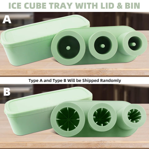 TCamp ice mold stackable freezer storage keeps freezer organized