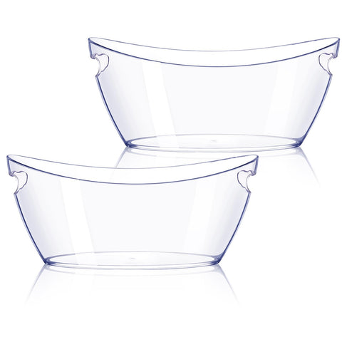 tchrules ice bucket 2pc set shown in group shot, ideal for stylish party service