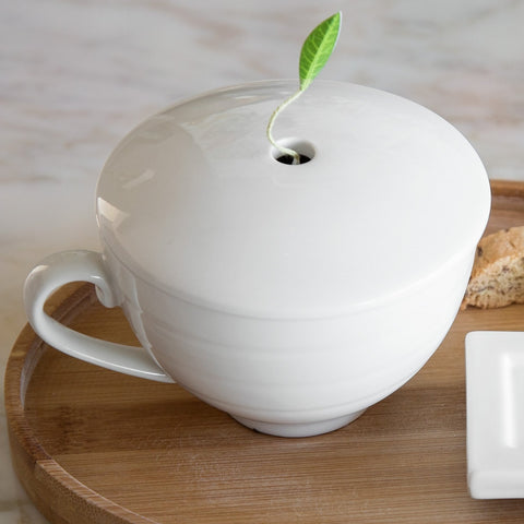 Tea Forte Cafe Cup presented in gift-ready packaging for tea lovers.
