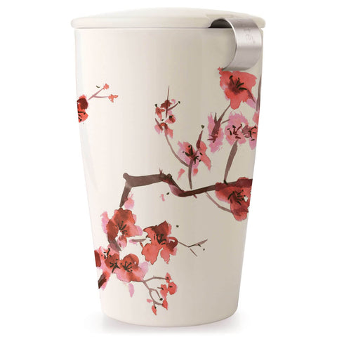 Tea Forte Kati Cup double-wall ceramic exterior keeps tea warm for longer