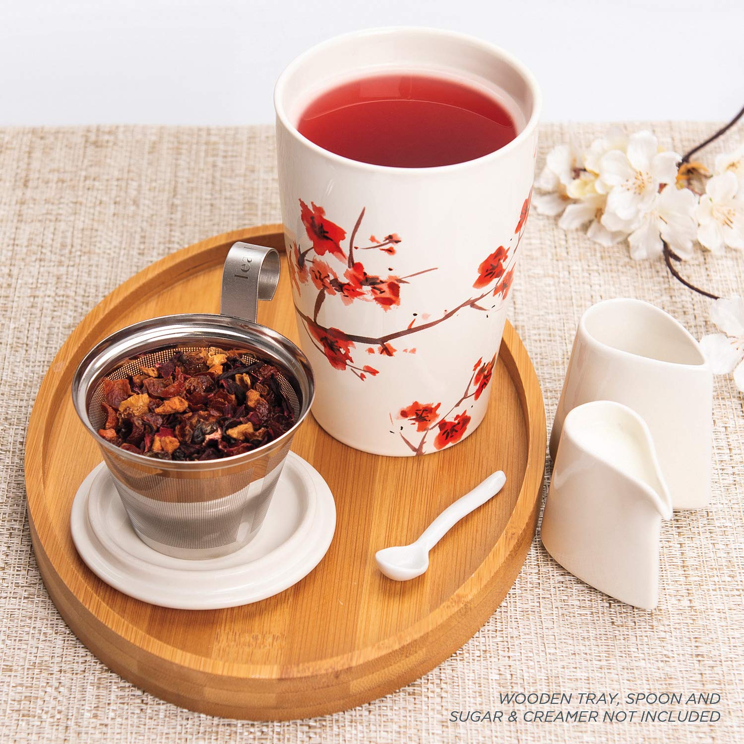 Tea Forte Kati Cup insulated double-wall design preserves warmth