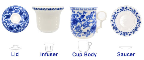Tea Talent Jingdezhen ceramic teacup showcases premium craftsmanship for home use