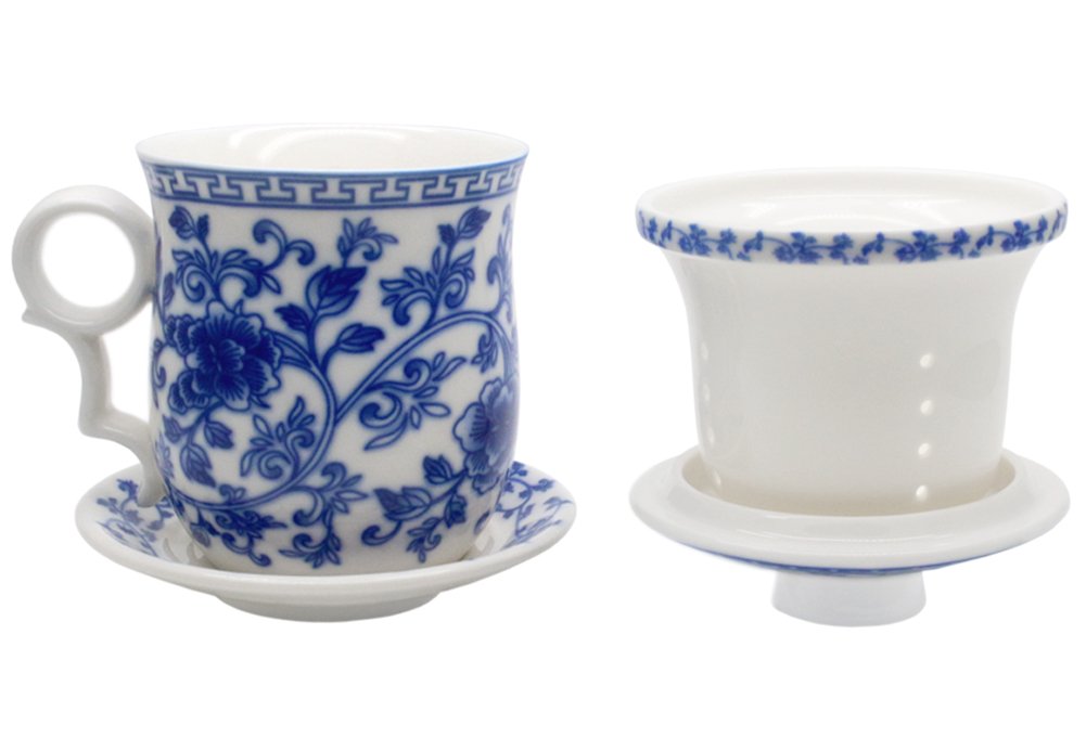 Tea Talent office-ready teacup set enhances desk ambiance during meetings
