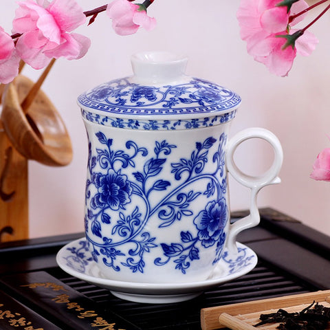 Tea Talent porcelain tea set makes an elegant gift for tea lovers