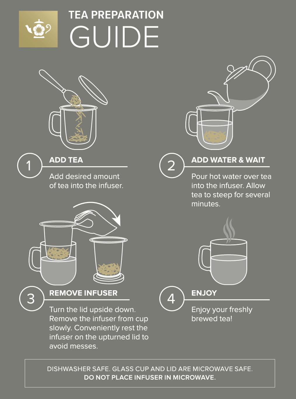 Teabloom borosilicate double-wall glass showing heat retention and clarity