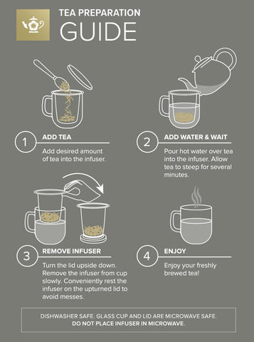 Teabloom borosilicate double-wall glass showing heat retention and clarity