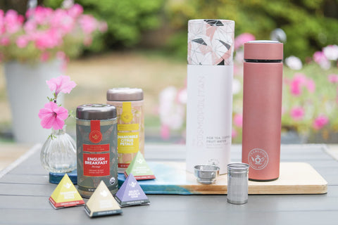 Teabloom Cosmopolitan two-way filter for versatile brewing.