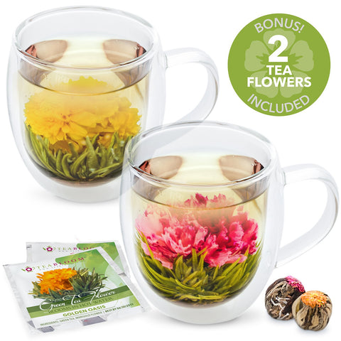 Teabloom microwave-safe mug ready for quick reheating