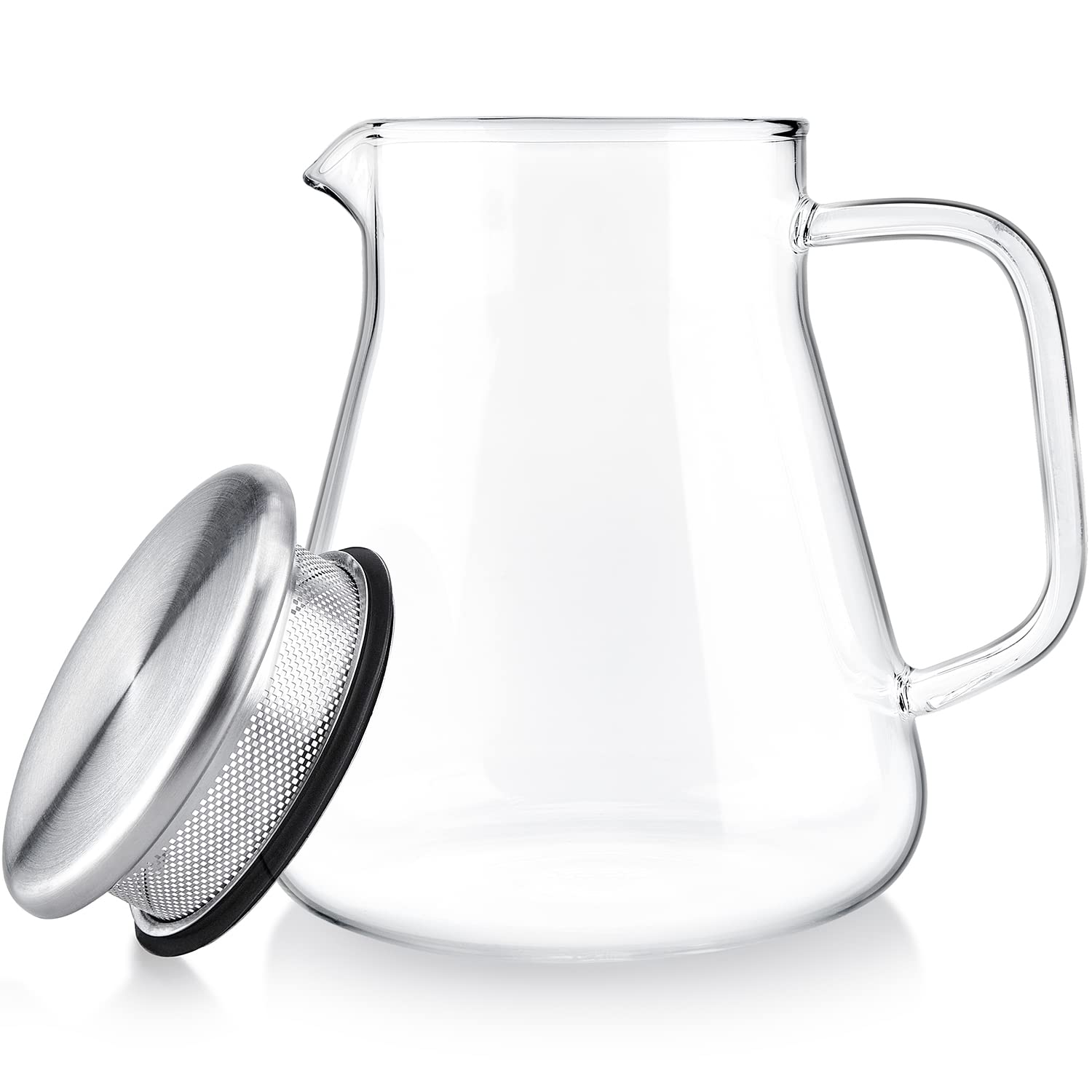 Teabloom One-Touch Tea Maker 27-ounce capacity for multiple cups.