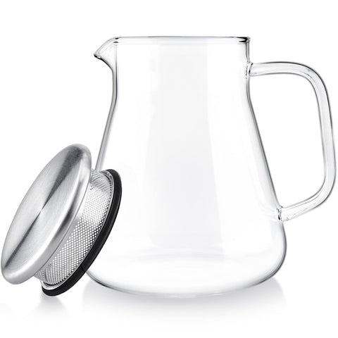Teabloom One-Touch Tea Maker 27-ounce capacity for multiple cups.