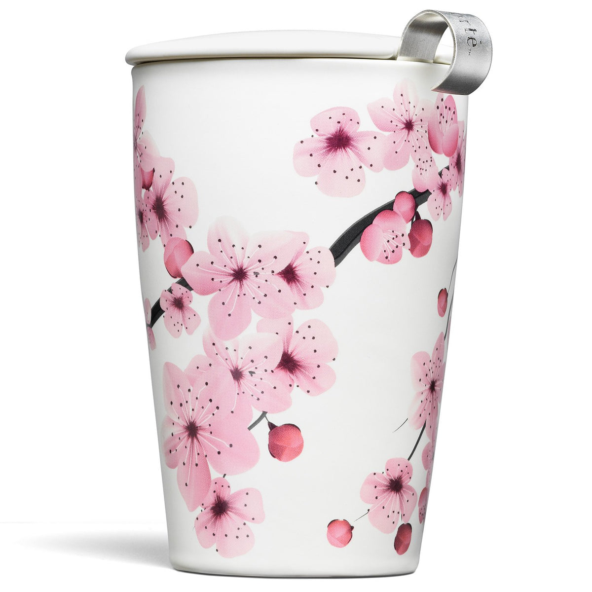 Tea Forte Kati Cup dual-wall ceramic keeps tea warm longer.