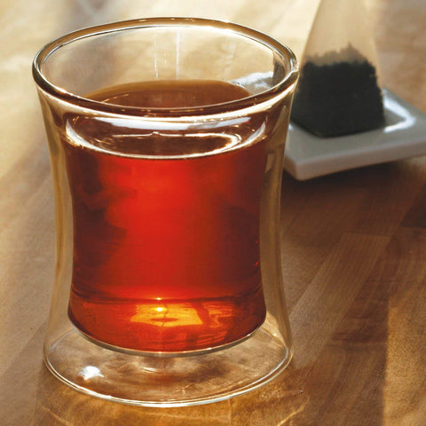 Tea Forte Poom 10-ounce cup generously holds hot or iced tea.