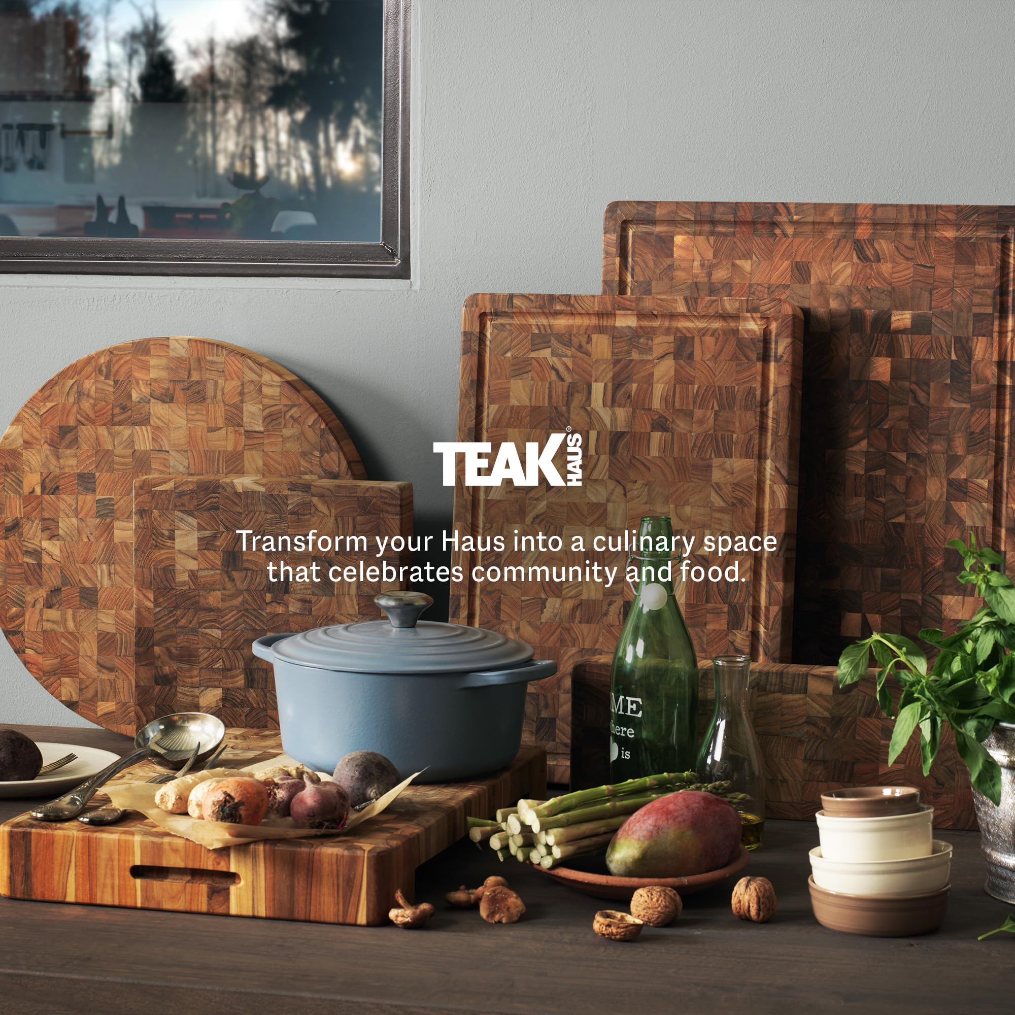 Teakhaus care tips hand wash and light oil to preserve beauty.