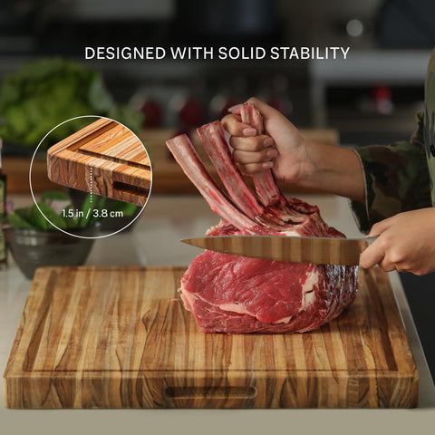 FSC-certified Teakhaus teak wood for sustainable craftsmanship.