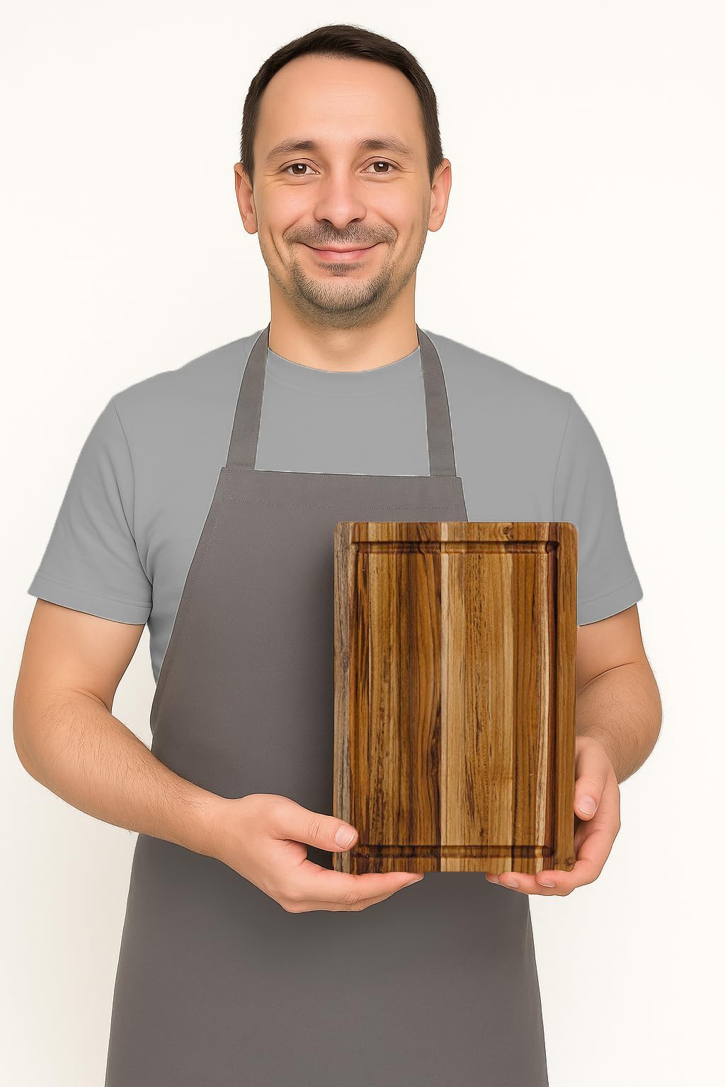 Teakhaus small cutting board reversible design for versatile kitchen use