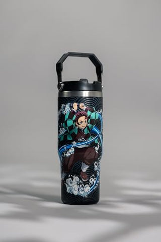 Team Liquid Demon Slayer Tanjiro tumbler stainless steel construction for durable daily use