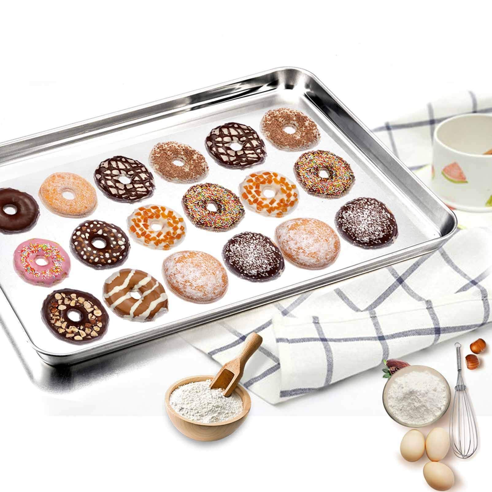 TeamFar 18/0 magnetic stainless steel pan is non-toxic and rust resistant.