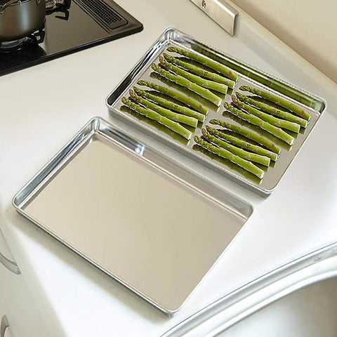 TeamFar large rectangular 176x130 image demonstrates ample capacity for sheet pan meals